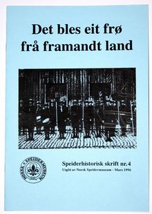 Speiderhistorisk Skrift Nr. 4 – Speiderhistorisk Leksikon